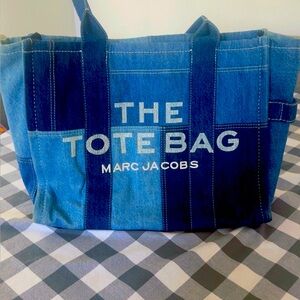 Marc Jacobs Denim Blue Tote Bag